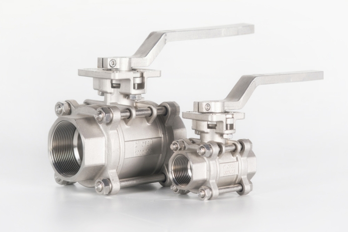 Top Flanged Two Way Stainless Steel Ball Valve